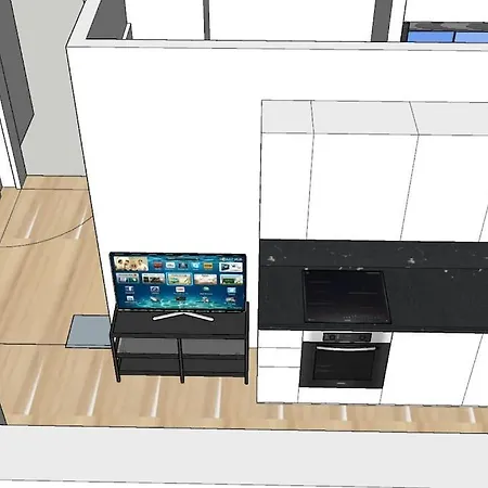 Brunhilde - Messe - 59 M² Апартаменти *