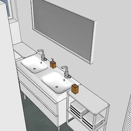 Apartment Brunhilde - Messe - 59 M²